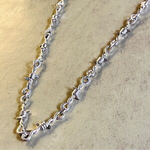 Barbed Wire Necklace